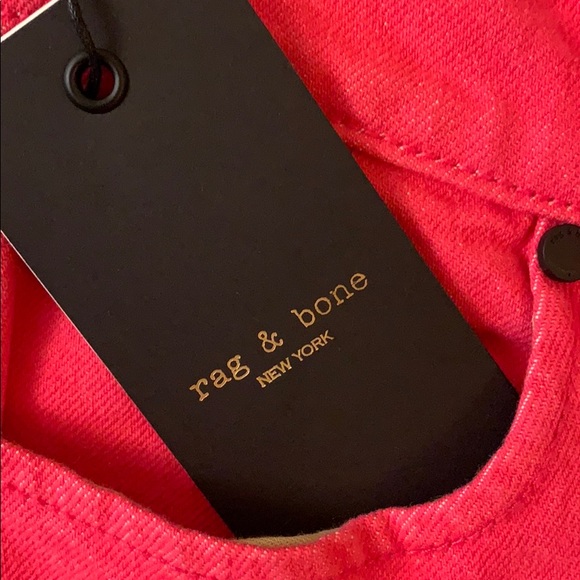 New rag&bone jeans,bill pink,ankle cigarette - Picture 2 of 9